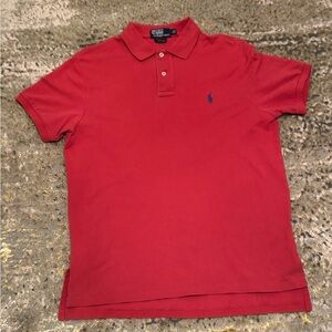 Men’s Red slim fit Polo Ralph Lauren size Large